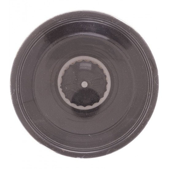 Moedor de Tempero 170ml de Vidro Com Tampa Preta